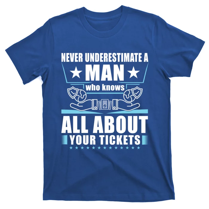 Never Underestimate An Insurance Agent Funny Gift T-Shirt