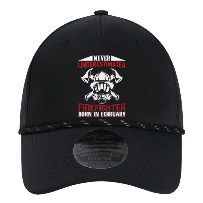 Never Underestimate A Firefighter Born In Feberuary Performance The Dyno Cap