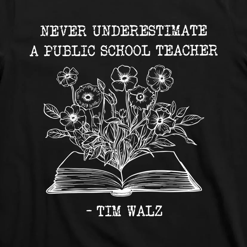 Never Underestimate A Public School Teacher T-Shirt