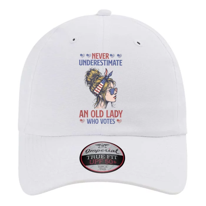 Never Underestimate An Old Lady Who Votes Feminist The Original Performance Cap