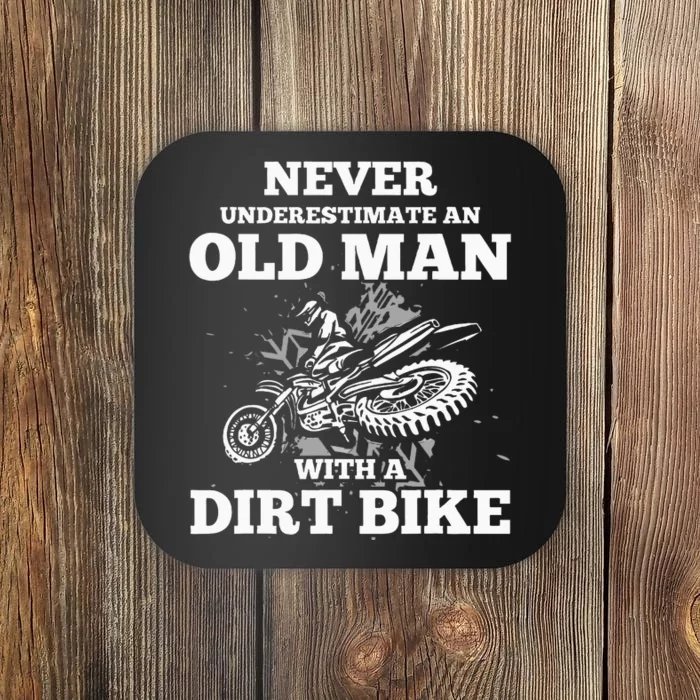 Never Underestimate An Old Man With A Dirt Bike Coaster