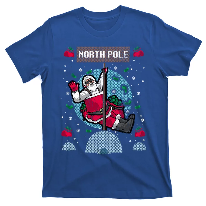 Naughty Ugly Christmas Sweater Gift T-Shirt