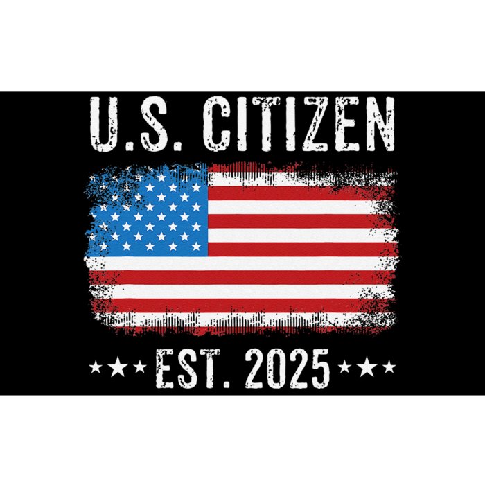 New Us Citizen Est 2025 American Immigrant Citizenship Bumper Sticker