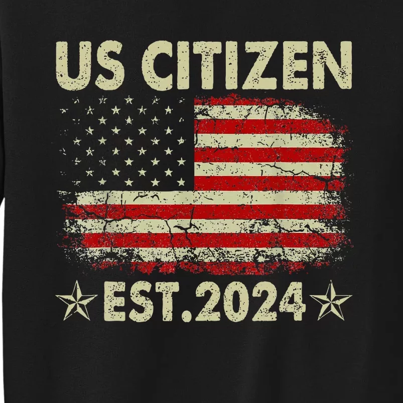 New Us Citizen Est 2024 American Immigrant Sweatshirt