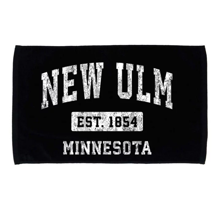 New Ulm Est 1854 Minnesota Mn Vintage Sports Established Design Microfiber Hand Towel