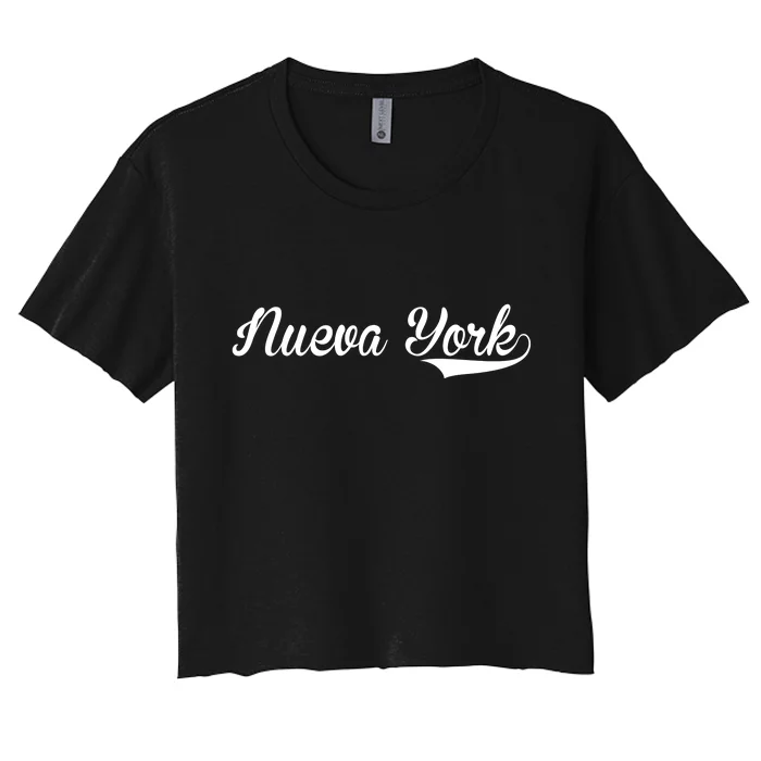 Nueva York Women's Crop Top Tee