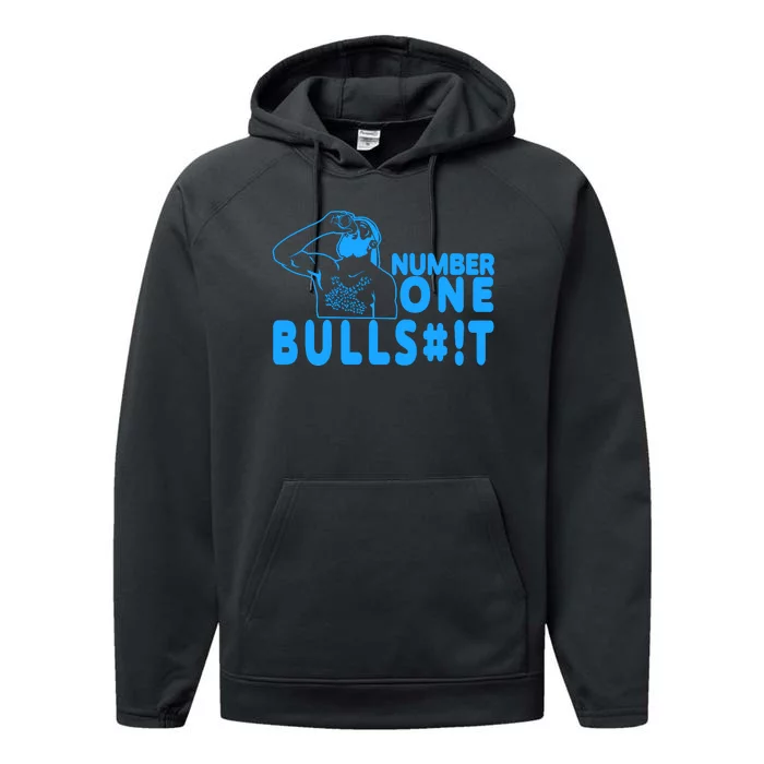 Number One Bullshit Performance Fleece Hoodie