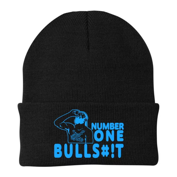 Number One Bullshit Knit Cap Winter Beanie