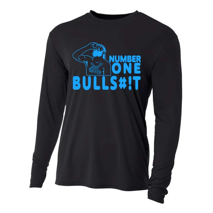 Number One Bullshit Cooling Performance Long Sleeve Crew