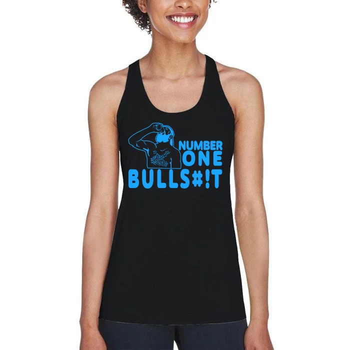 Number One Bullshit Women's Racerback Tank