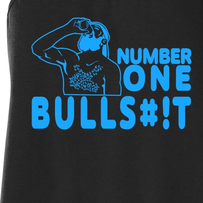 Number One Bullshit Women's Racerback Tank