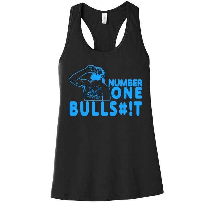 Number One Bullshit Women's Racerback Tank