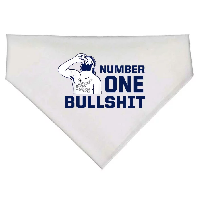 Number One Bullshit Funny USA-Made Doggie Bandana