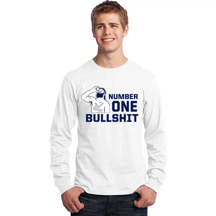 Number One Bullshit Funny Tall Long Sleeve T-Shirt