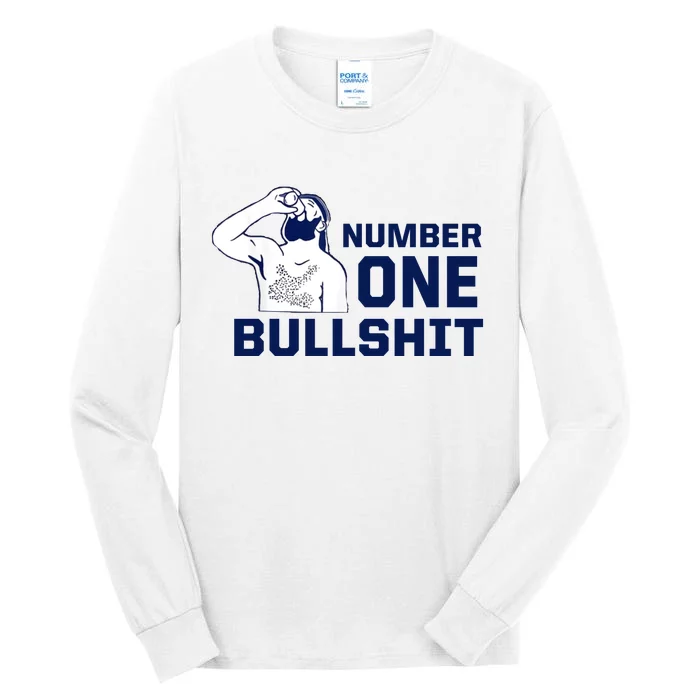 Number One Bullshit Funny Tall Long Sleeve T-Shirt