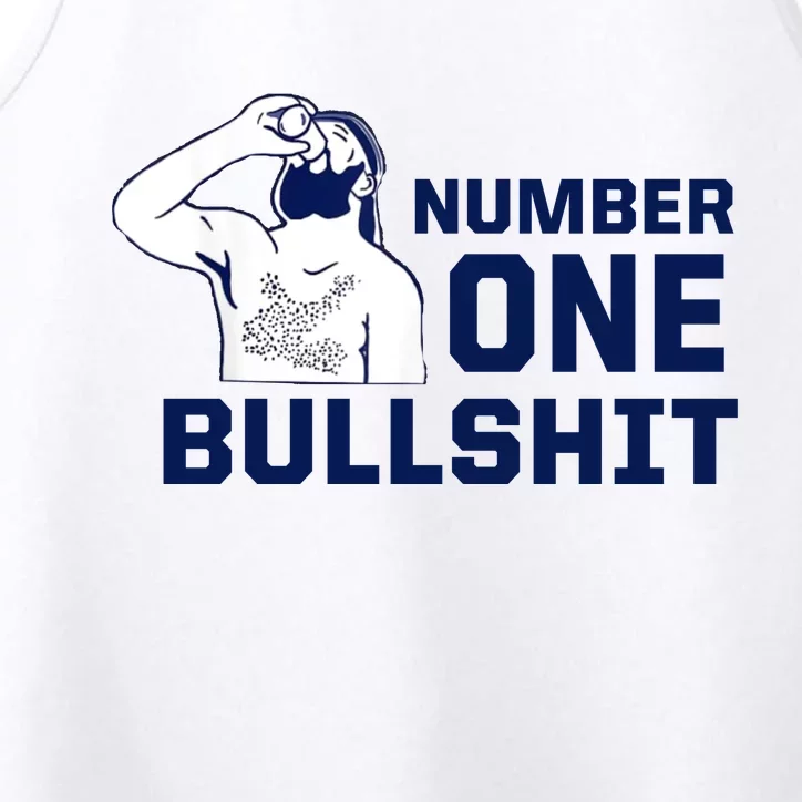 Number One Bullshit Funny Performance Tank