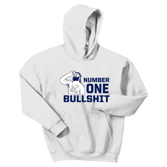 Number One Bullshit Funny Kids Hoodie