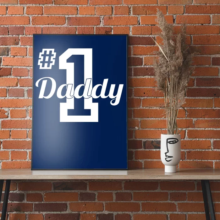 Number One Dad Poster