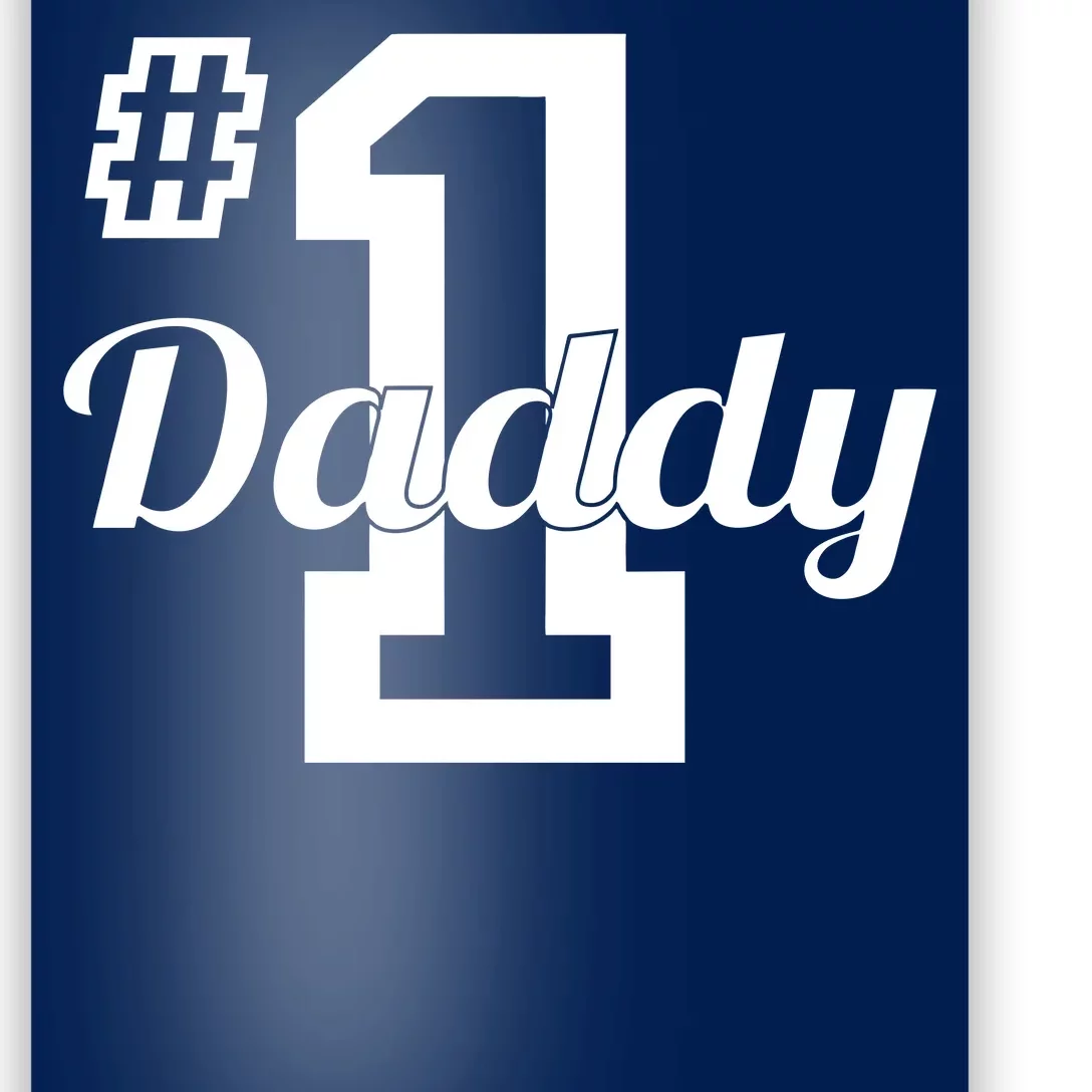 Number One Dad Poster