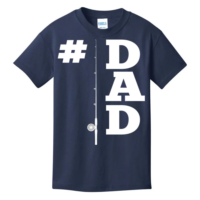 Number One Fishing Dad Kids T-Shirt