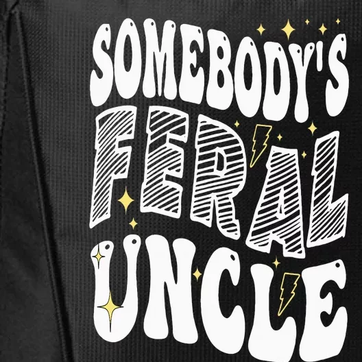 New Uncle or Uncle To Be Somebody's Feral Uncle City Backpack