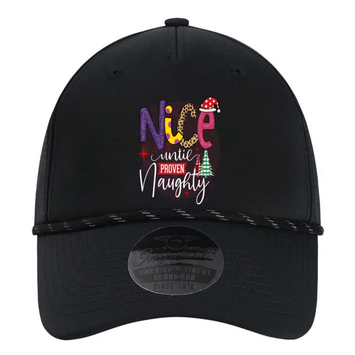 Nice Until Proven Naughty And Gift Performance The Dyno Cap