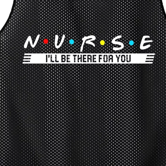 Nurse Be There For You Mesh Reversible Basketball Jersey Tank