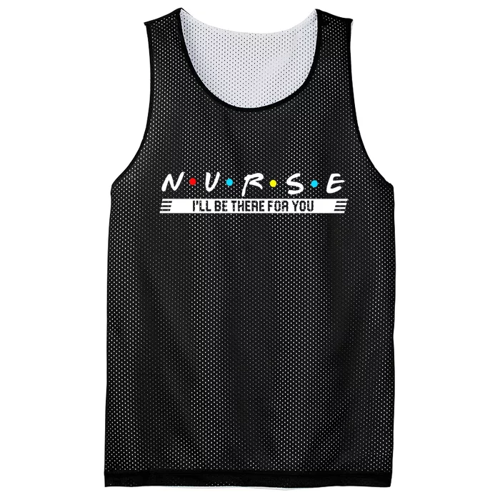 Nurse Be There For You Mesh Reversible Basketball Jersey Tank