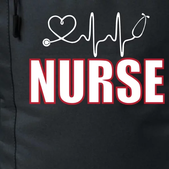 Nurse Heartbeat Logo Daily Commute Backpack