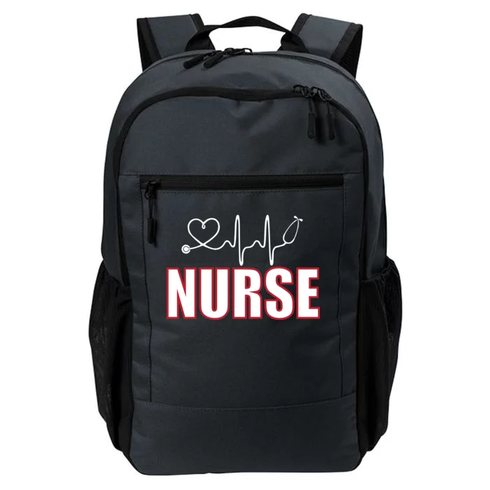 Nurse Heartbeat Logo Daily Commute Backpack