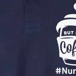 Nurse Life Coffee First Softstyle Adult Sport Polo