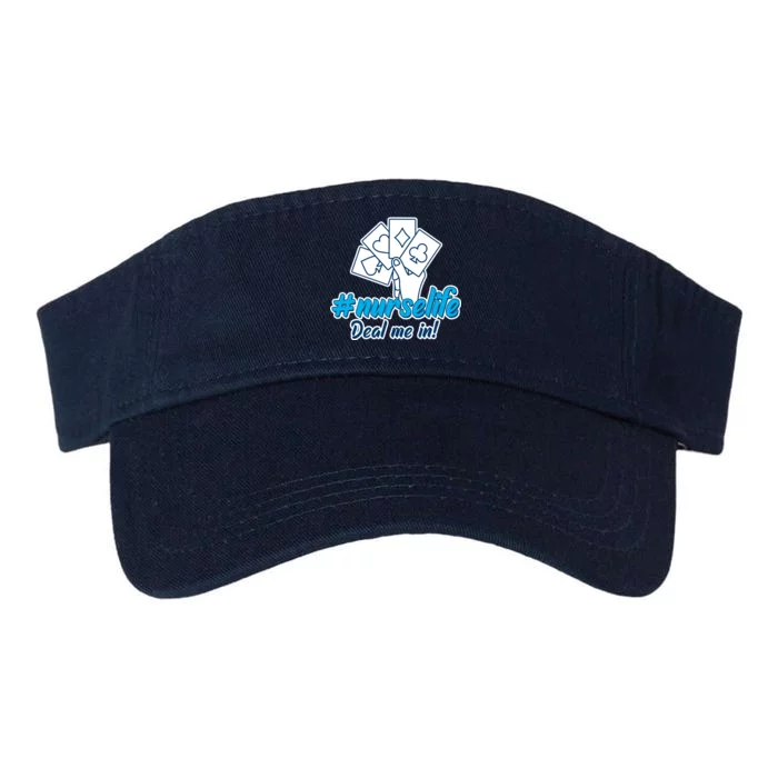 Nurse Life Deal Me In Valucap Bio-Washed Visor