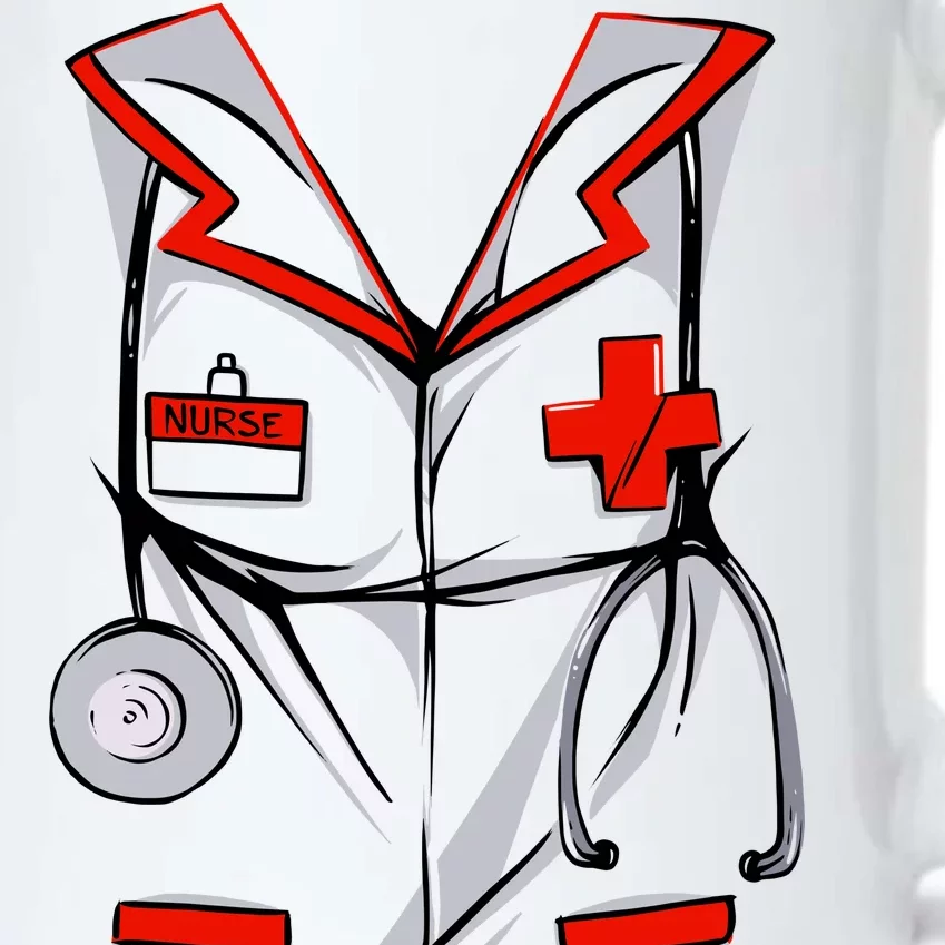 Nurse Medical Costume Suit Black Color Changing Mug