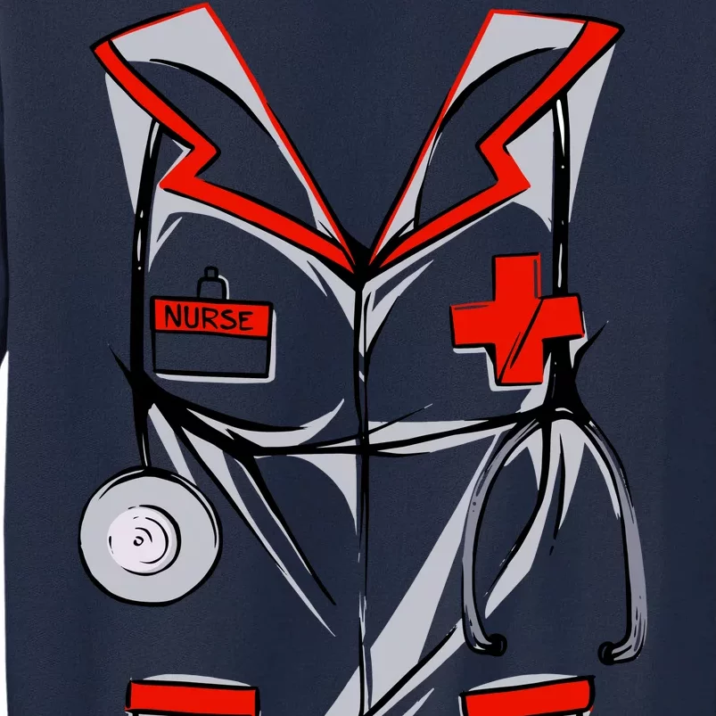 Nurse Medical Costume Suit Tall Sweatshirt