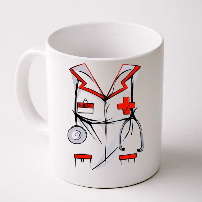 Nurse Medical Costume Suit Front & Back Coffee Mug