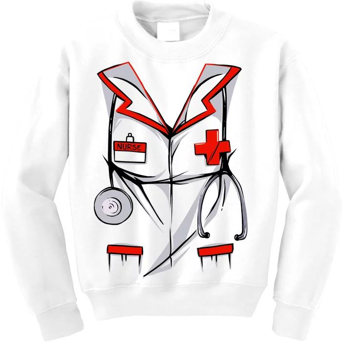 Nurse Medical Costume Suit Kids Sweatshirt