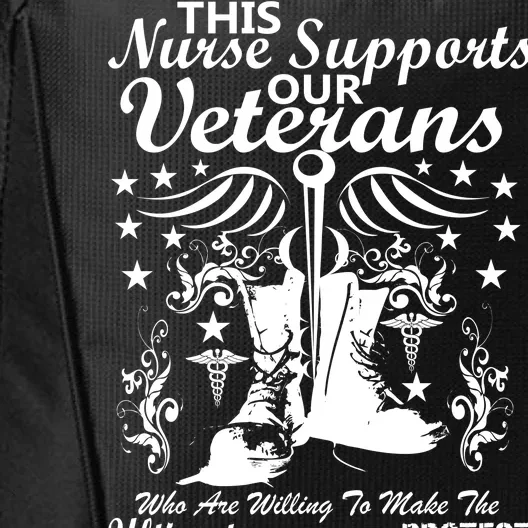 Nurse Supports Our Veterans City Backpack