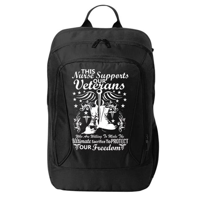 Nurse Supports Our Veterans City Backpack