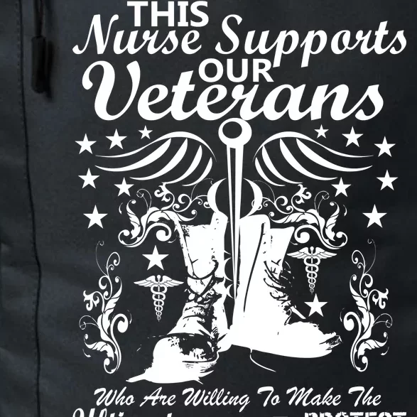 Nurse Supports Our Veterans Daily Commute Backpack