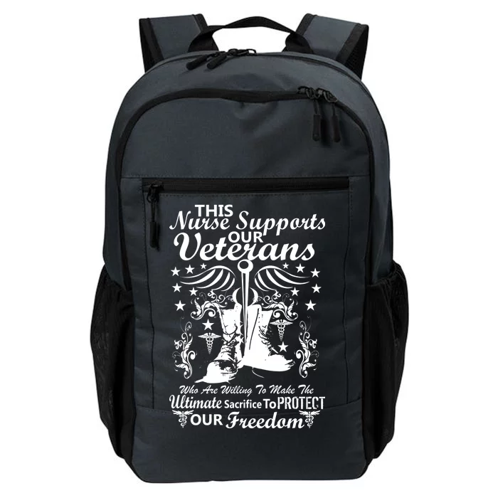 Nurse Supports Our Veterans Daily Commute Backpack