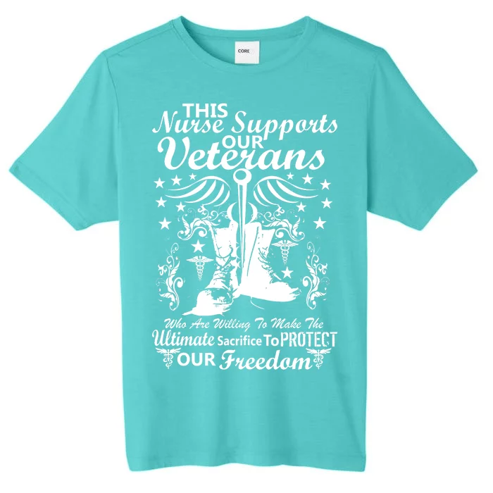 Nurse Supports Our Veterans ChromaSoft Performance T-Shirt