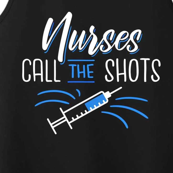 Nurses Call The Shots Performance Tank