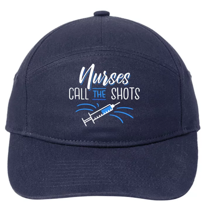 Nurses Call The Shots 7-Panel Snapback Hat