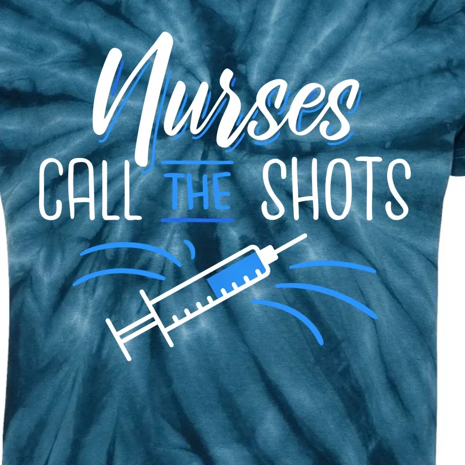 Nurses Call The Shots Kids Tie-Dye T-Shirt