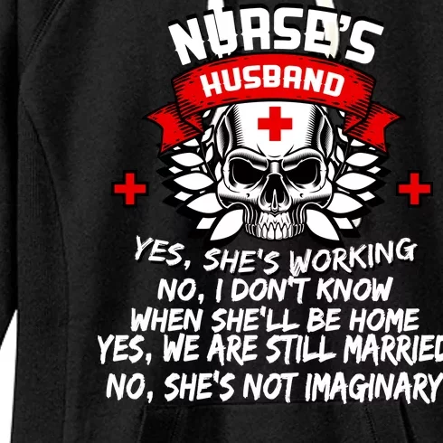 Nurse's Husband Women's Fleece Hoodie