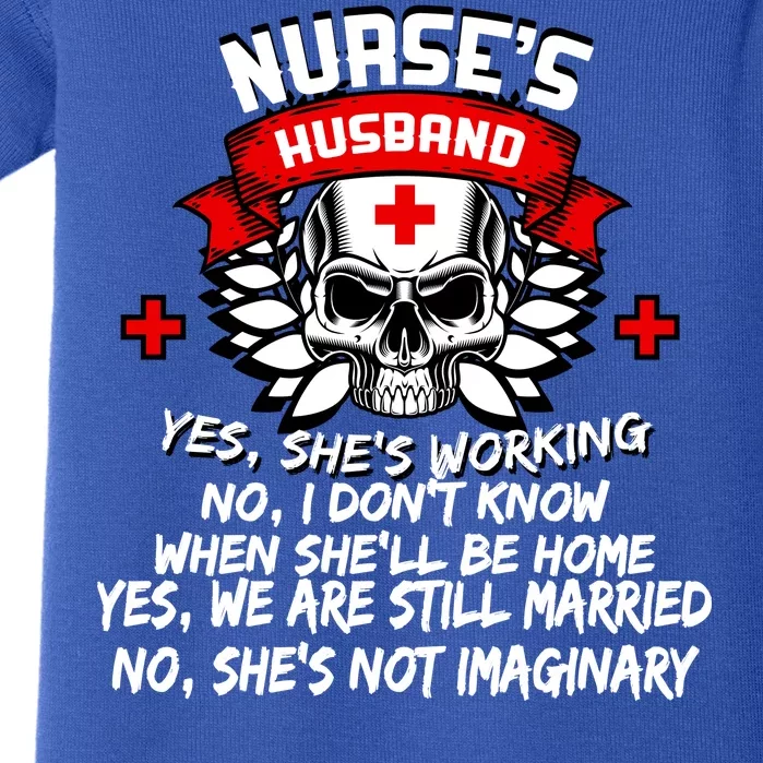 Nurse's Husband Baby Bodysuit