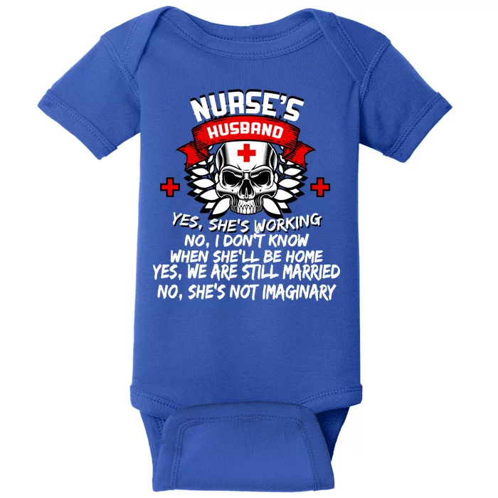 Nurse's Husband Baby Bodysuit