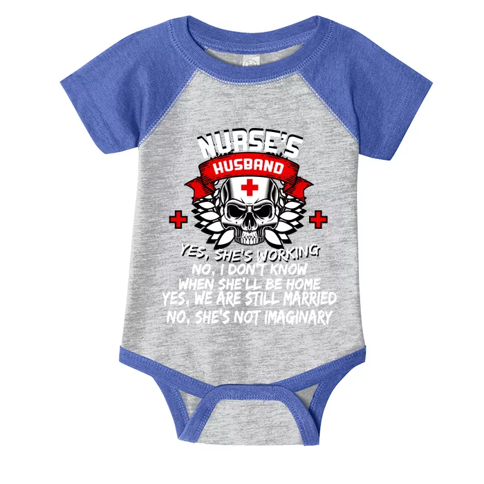 Nurse's Husband Infant Baby Jersey Bodysuit