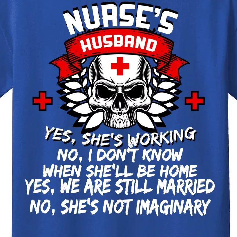 Nurse's Husband Kids T-Shirt