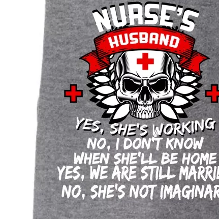 Nurse's Husband Doggie 3-End Fleece Hoodie